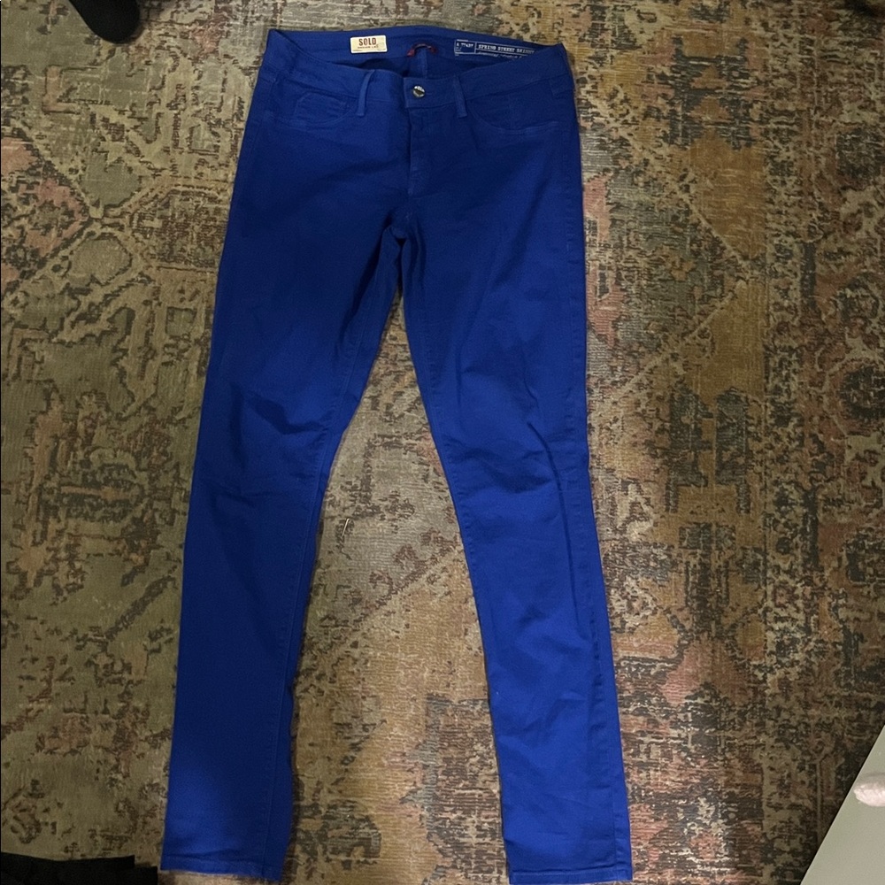 SOLD Design Lab Royal Blue Jeans